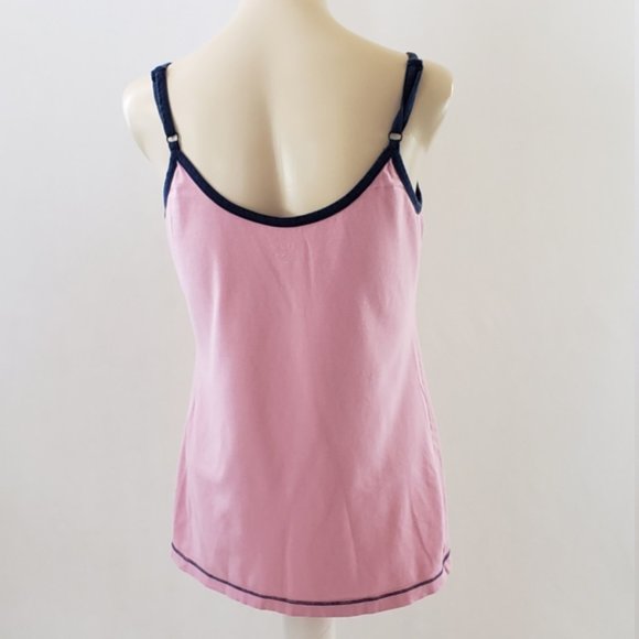 Hatley Camisole Pink w/Blue Horse Womens M/M - Picture 2 of 6